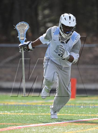 Thumbnail 2 in St. Augustine Prep vs.  Shawnee photogallery.
