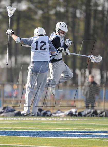 Thumbnail 2 in St. Augustine Prep vs.  Shawnee photogallery.