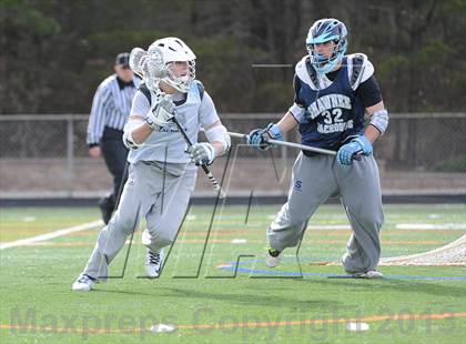 Thumbnail 2 in St. Augustine Prep vs.  Shawnee photogallery.