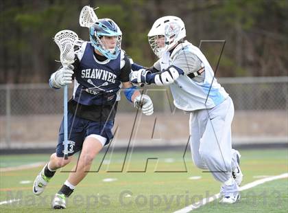 Thumbnail 2 in St. Augustine Prep vs.  Shawnee photogallery.