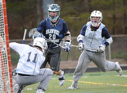 Thumbnail 3 in St. Augustine Prep vs.  Shawnee photogallery.