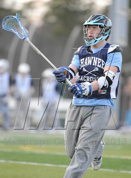 Thumbnail 1 in St. Augustine Prep vs.  Shawnee photogallery.