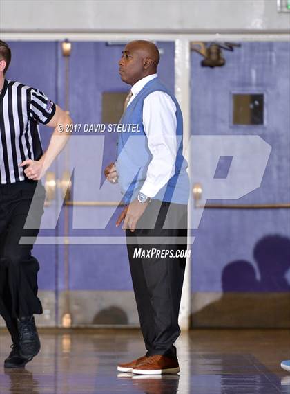Thumbnail 2 in Salesian College Preparatory vs. Burbank (St. Hope Elite Classic) photogallery.