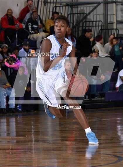 Thumbnail 2 in Salesian College Preparatory vs. Burbank (St. Hope Elite Classic) photogallery.