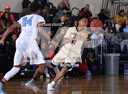 Thumbnail 1 in Salesian College Preparatory vs. Burbank (St. Hope Elite Classic) photogallery.