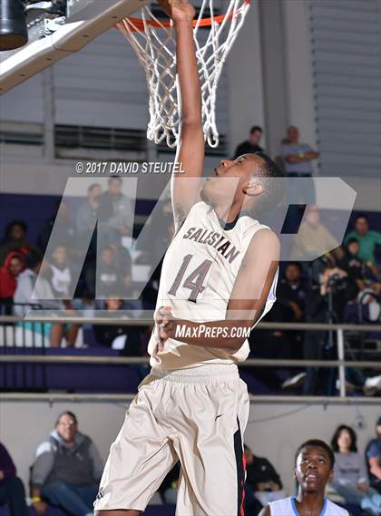 Thumbnail 2 in Salesian College Preparatory vs. Burbank (St. Hope Elite Classic) photogallery.