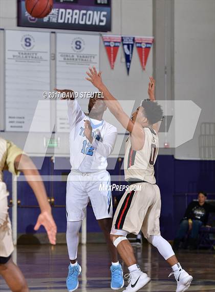 Thumbnail 2 in Salesian College Preparatory vs. Burbank (St. Hope Elite Classic) photogallery.