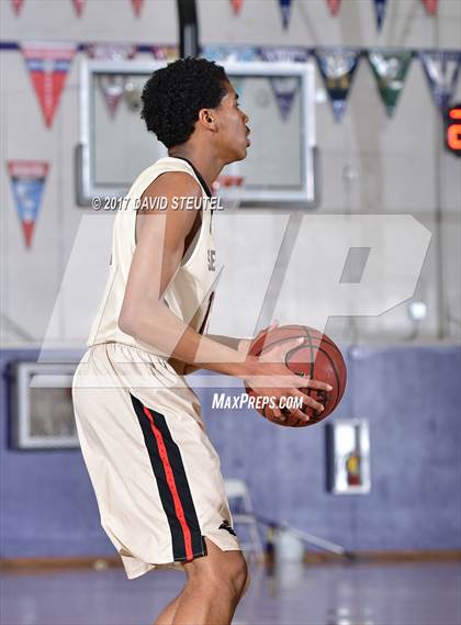 Thumbnail 2 in Salesian College Preparatory vs. Burbank (St. Hope Elite Classic) photogallery.