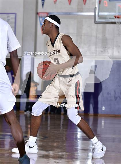 Thumbnail 2 in Salesian College Preparatory vs. Burbank (St. Hope Elite Classic) photogallery.