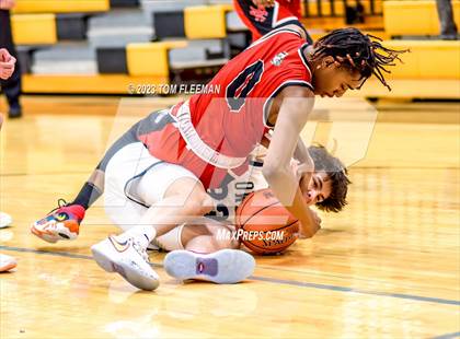 Thumbnail 1 in Olathe West vs Wyandotte (West Varsity Boy's Tournament) photogallery.