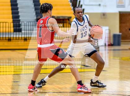 Thumbnail 3 in Olathe West vs Wyandotte (West Varsity Boy's Tournament) photogallery.