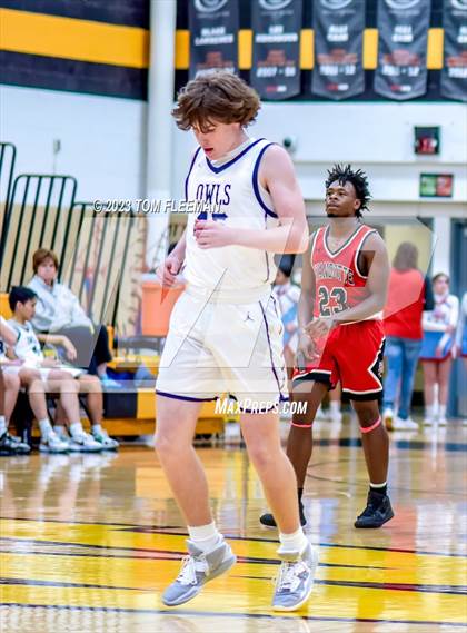 Thumbnail 1 in Olathe West vs Wyandotte (West Varsity Boy's Tournament) photogallery.