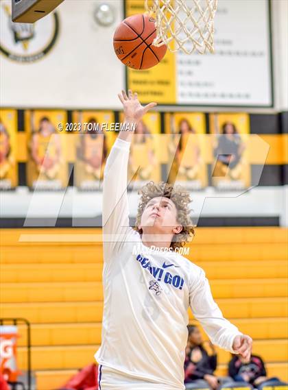Thumbnail 1 in Olathe West vs Wyandotte (West Varsity Boy's Tournament) photogallery.