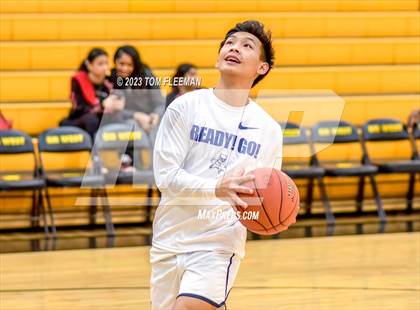 Thumbnail 2 in Olathe West vs Wyandotte (West Varsity Boy's Tournament) photogallery.