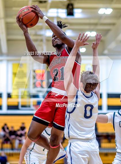 Thumbnail 1 in Olathe West vs Wyandotte (West Varsity Boy's Tournament) photogallery.