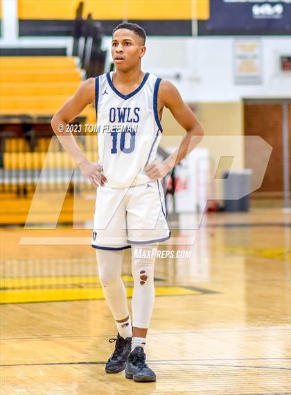 Thumbnail 3 in Olathe West vs Wyandotte (West Varsity Boy's Tournament) photogallery.