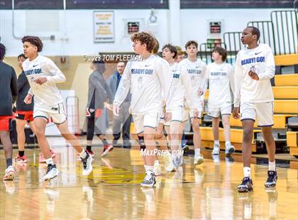 Thumbnail 1 in Olathe West vs Wyandotte (West Varsity Boy's Tournament) photogallery.