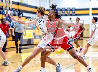 Thumbnail 1 in Olathe West vs Wyandotte (West Varsity Boy's Tournament) photogallery.