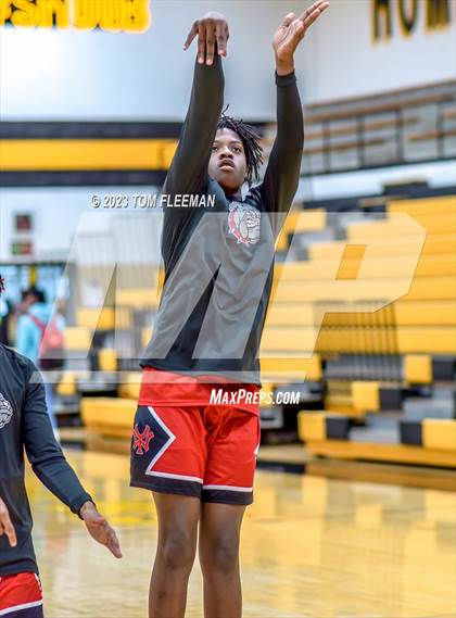 Thumbnail 1 in Olathe West vs Wyandotte (West Varsity Boy's Tournament) photogallery.