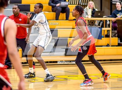 Thumbnail 1 in Olathe West vs Wyandotte (West Varsity Boy's Tournament) photogallery.