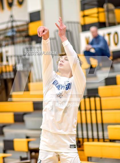 Thumbnail 2 in Olathe West vs Wyandotte (West Varsity Boy's Tournament) photogallery.