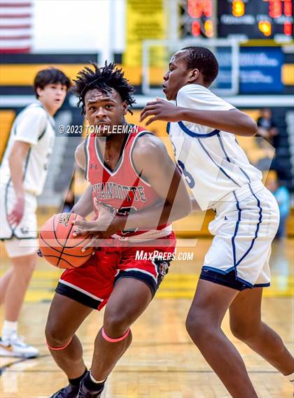 Thumbnail 1 in Olathe West vs Wyandotte (West Varsity Boy's Tournament) photogallery.