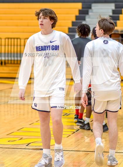 Thumbnail 1 in Olathe West vs Wyandotte (West Varsity Boy's Tournament) photogallery.