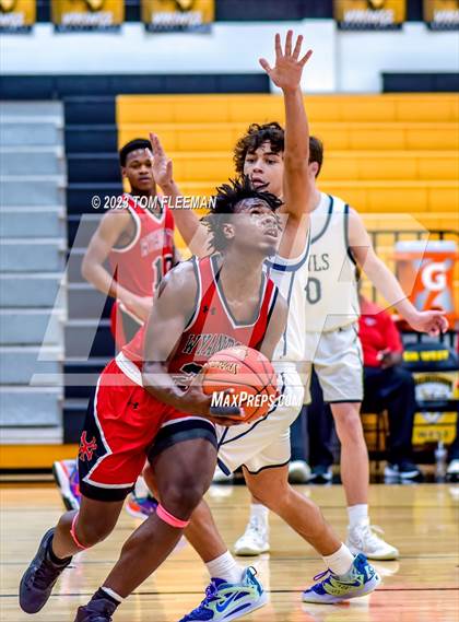 Thumbnail 1 in Olathe West vs Wyandotte (West Varsity Boy's Tournament) photogallery.