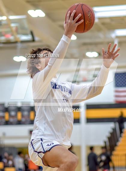 Thumbnail 1 in Olathe West vs Wyandotte (West Varsity Boy's Tournament) photogallery.