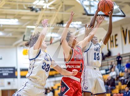 Thumbnail 1 in Olathe West vs Wyandotte (West Varsity Boy's Tournament) photogallery.