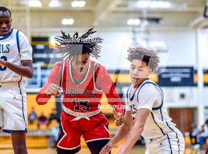 Thumbnail 1 in Olathe West vs Wyandotte (West Varsity Boy's Tournament) photogallery.