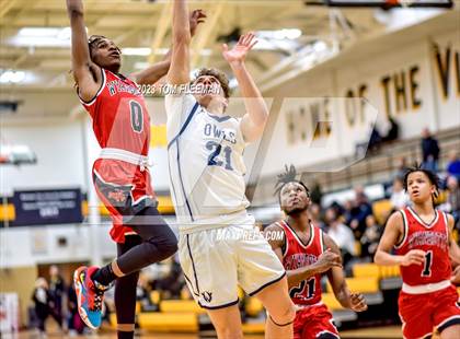Thumbnail 3 in Olathe West vs Wyandotte (West Varsity Boy's Tournament) photogallery.