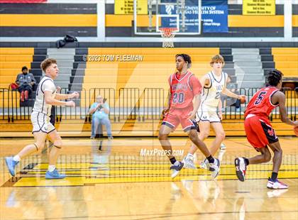 Thumbnail 1 in Olathe West vs Wyandotte (West Varsity Boy's Tournament) photogallery.