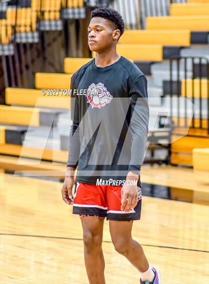 Thumbnail 1 in Olathe West vs Wyandotte (West Varsity Boy's Tournament) photogallery.