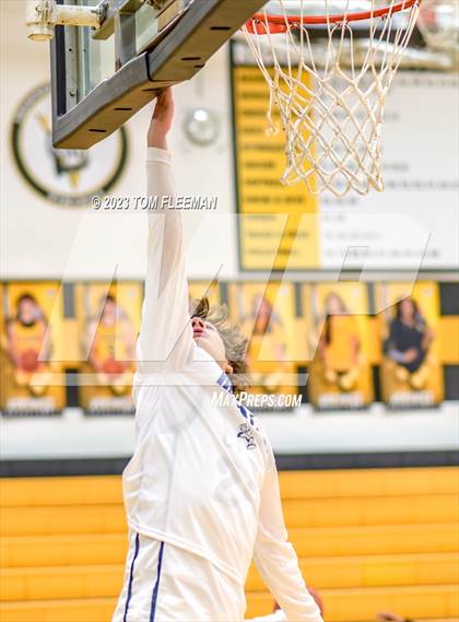 Thumbnail 1 in Olathe West vs Wyandotte (West Varsity Boy's Tournament) photogallery.