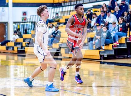 Thumbnail 3 in Olathe West vs Wyandotte (West Varsity Boy's Tournament) photogallery.