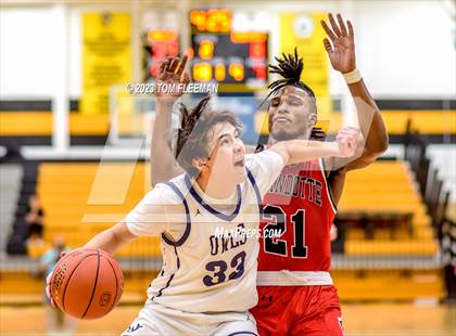 Thumbnail 2 in Olathe West vs Wyandotte (West Varsity Boy's Tournament) photogallery.