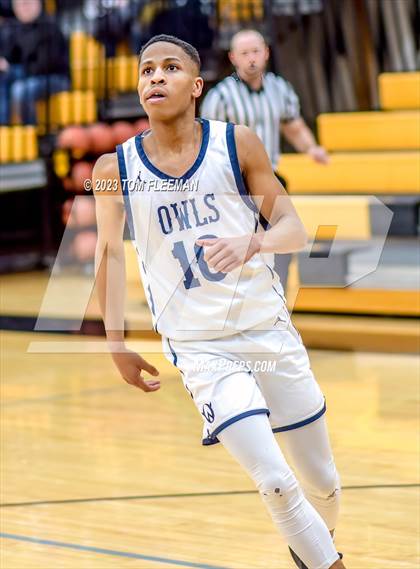 Thumbnail 2 in Olathe West vs Wyandotte (West Varsity Boy's Tournament) photogallery.