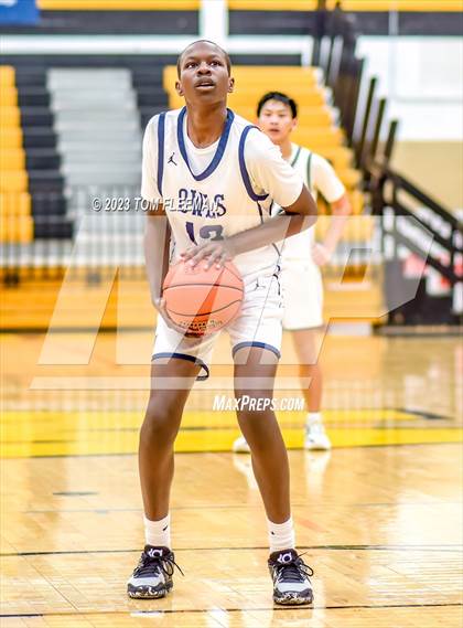 Thumbnail 1 in Olathe West vs Wyandotte (West Varsity Boy's Tournament) photogallery.