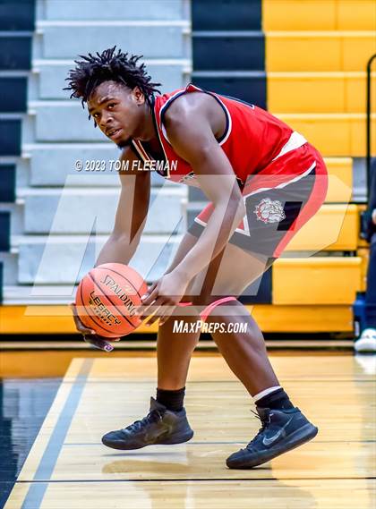 Thumbnail 1 in Olathe West vs Wyandotte (West Varsity Boy's Tournament) photogallery.