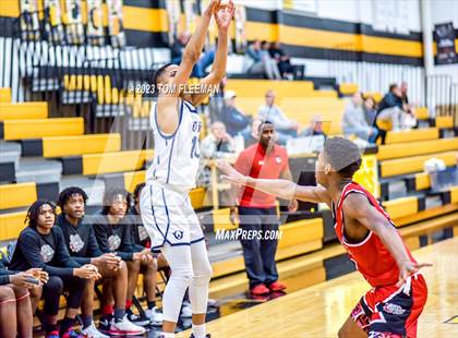 Thumbnail 1 in Olathe West vs Wyandotte (West Varsity Boy's Tournament) photogallery.
