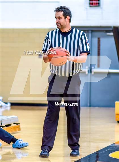 Thumbnail 3 in Olathe West vs Wyandotte (West Varsity Boy's Tournament) photogallery.