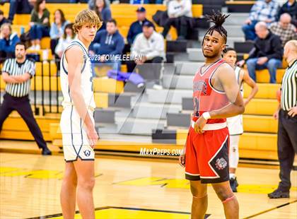 Thumbnail 1 in Olathe West vs Wyandotte (West Varsity Boy's Tournament) photogallery.