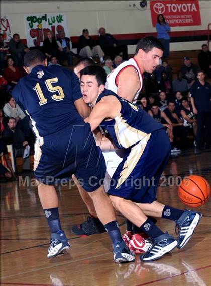 Thumbnail 2 in St. John Bosco @ Rio Mesa (CIF SS Playoffs) photogallery.