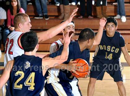 Thumbnail 2 in St. John Bosco @ Rio Mesa (CIF SS Playoffs) photogallery.