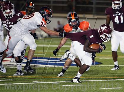 Thumbnail 2 in Atlanta vs. Gilmer photogallery.