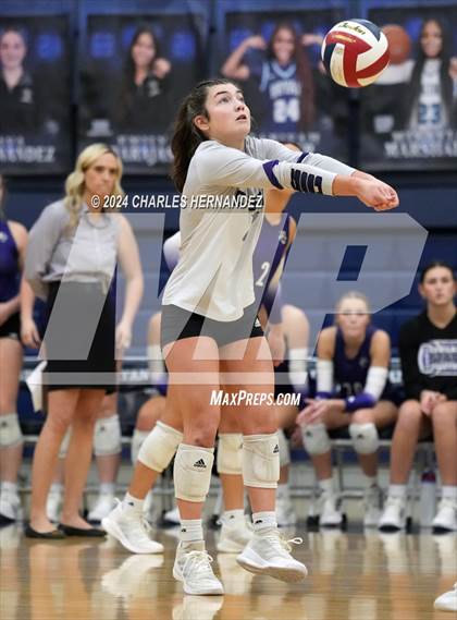 Thumbnail 3 in College Station vs. A&M Consolidated (UIL 5A Volleyball Division II Regional Final) photogallery.