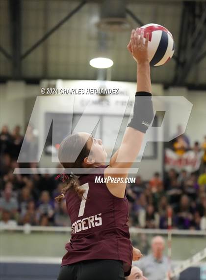 Thumbnail 2 in College Station vs. A&M Consolidated (UIL 5A Volleyball Division II Regional Final) photogallery.