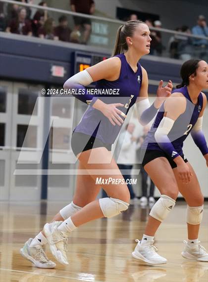 Thumbnail 2 in College Station vs. A&M Consolidated (UIL 5A Volleyball Division II Regional Final) photogallery.