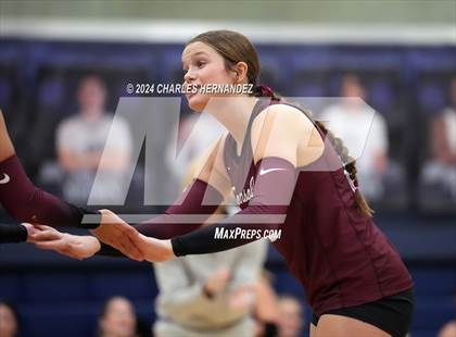 Thumbnail 3 in College Station vs. A&M Consolidated (UIL 5A Volleyball Division II Regional Final) photogallery.